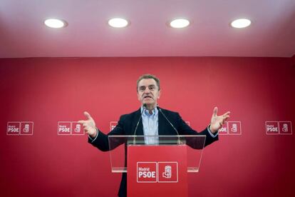 El portavoz del PSOE en la Comunidad de Madrid, José Manuel Franco.