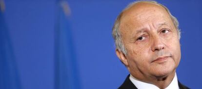 El ministro francés de Exteriores, Laurent Fabius.