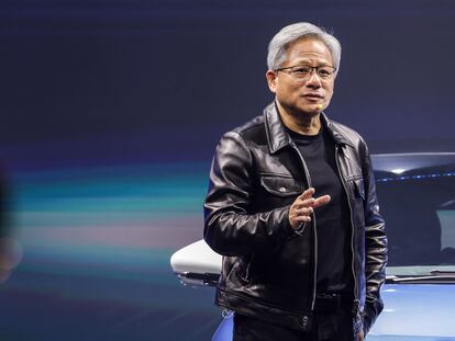 Jensen Huang, co-fundador de Nvidia, en Taipei en octubre de 2023.