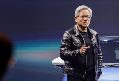 Jensen Huang, co-fundador de Nvidia, en Taipei en octubre de 2023.