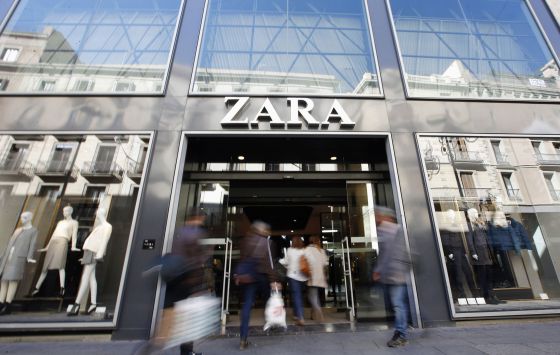 Una tienda de Zara en Barcelona