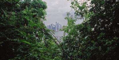 Panamá, vista desde el cerro Ancón.