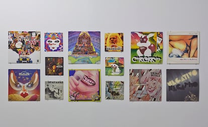 Carátulas de discos diseñadas por Iván Zulueta, 1968-1992.