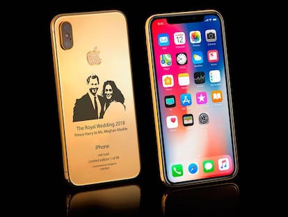 iPhone X Harry &amp; Meghan Markle