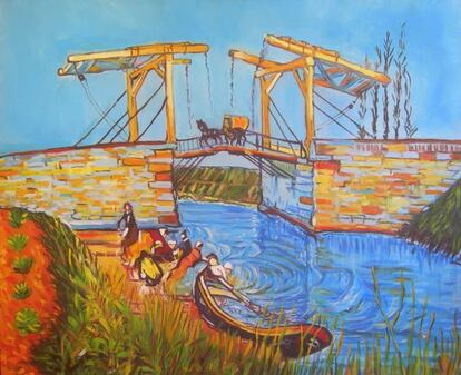 El puente de Langlois, de Van Gogh.