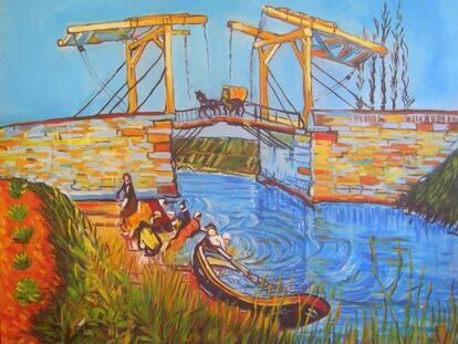 El puente de Langlois, de Van Gogh.