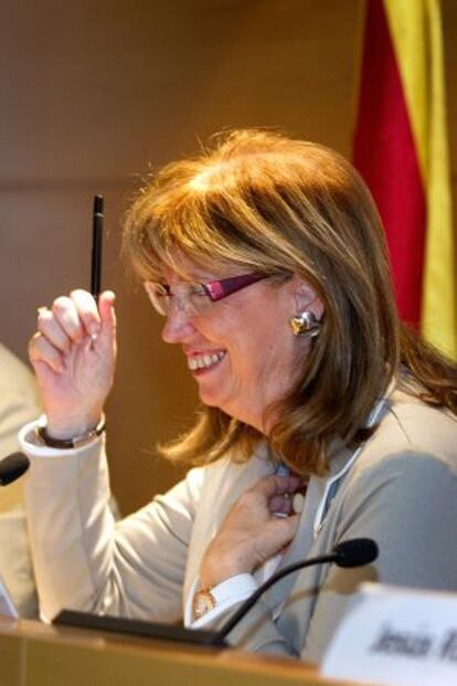 Irene Rigau, consejera de Enseñanza.