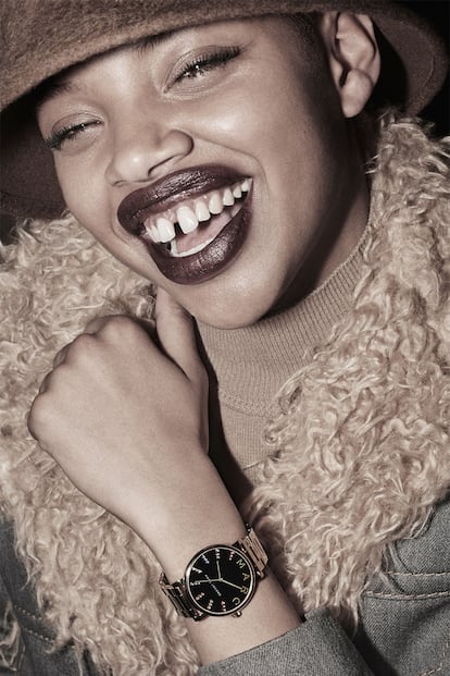 Slick Woods en la última campaña de Marc Jacobs.