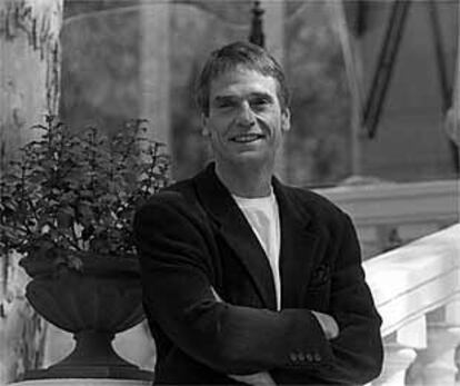 Jeremy Irons, fotografiado en el madrileño hotel Ritz en 1998.