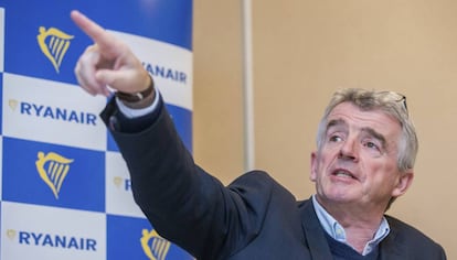 El primer ejecutivo de Ryanair, Michael O&#039;Leary.