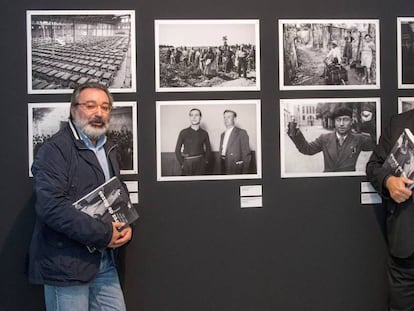 Carlos Pérez de Rozas (dreta) amb el seu germà Emilio.