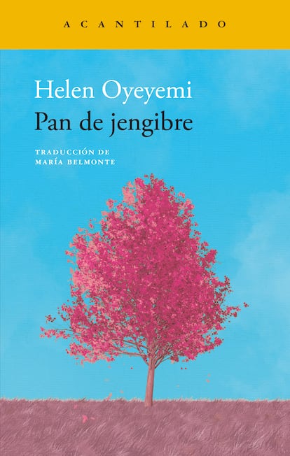 Cover of 'Pan de Jengibre', by Helen Oyeyemi (Cliff Editorial).