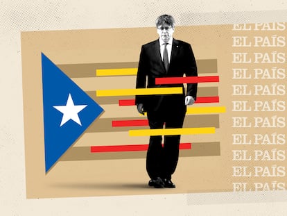 Palabras que acompañan a Puigdemont