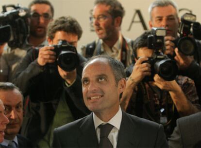 Francisco Camps, presidente de la Generalitat valenciana, ha sido imputado en el <i>caso Gürtel.</i>