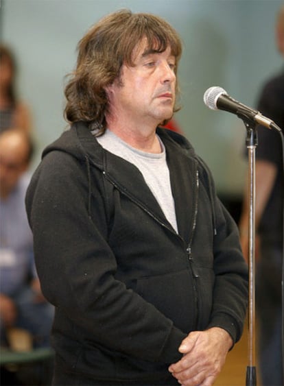 Jaime Giménez Arbe, en el juicio en la Audiencia de Pamplona.