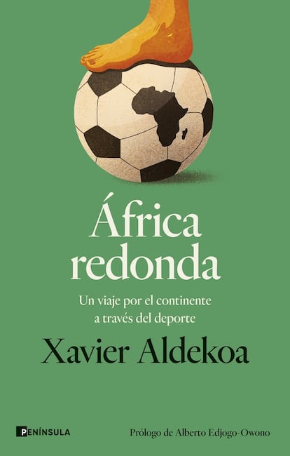 Portada del libro de Xavier Aldekoa, 'África redonda'.