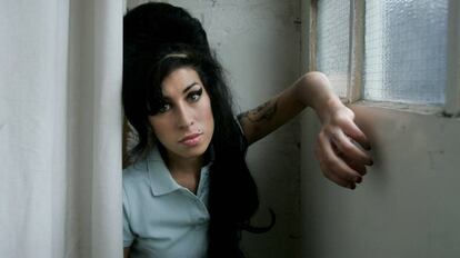 La cantante brit&aacute;nica Amy Winehouse en febrero de 2007.