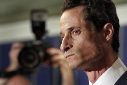 El congresista demócrata Anthony Weiner.