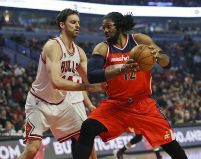 Pau Gasol y Nene.