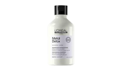 El champú y mascarilla de L`Oréal Metal Detox​ acaba con la rotura capilar y le devuelve el brillo al cabello.