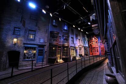 El escenario del mítico callejón Diagon de la saga Harry Potter.