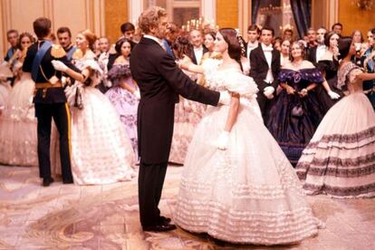 Burt Lancaster y Claudia Cardinale, en 'El gatopardo'.