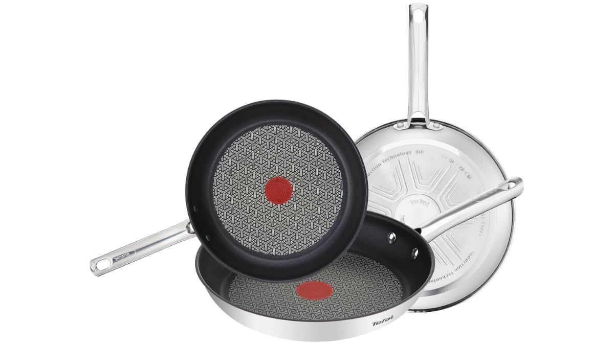 Juego de sartenes Tefal.