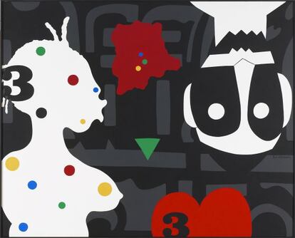 'Sin título' (2010) de José de Guimarães