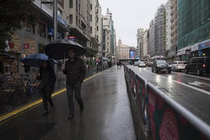 La peatonalización de la Gran Vía de Madrid será uno de los emblemas de la gestión de Carmena.