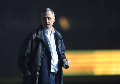 Retrato de Johan Cruyff en 2008. 