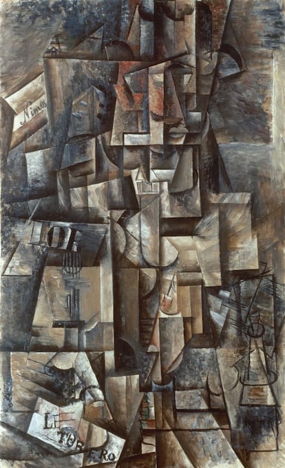 'El aficionado' ('L’aficionado'). Óleo sobre lienzo, 134,8 x 81,5 cm. 1912. Kunstmuseum Basel, donado por el doctor h. c. Raoul La Roche 1952.