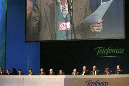 Junta ordinaria de accionistas de Telefónica.