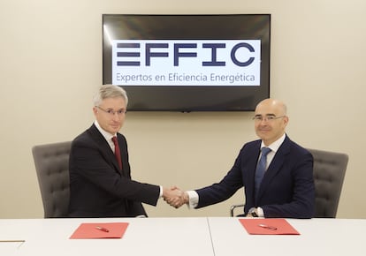 Firma acuerdo Effic y Kutxabank