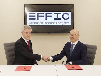 Firma acuerdo Effic y Kutxabank