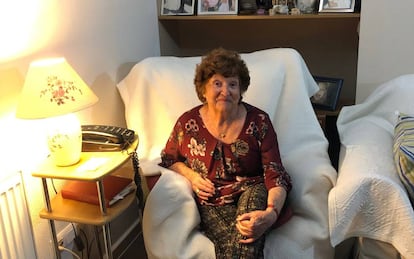 Juana Ramírez Ramírez, a la que quieren echar de su casa consecuencia de la quiebra de la Empresa Municipal Inmobiliaria de Alcorcón (Emgiasa).