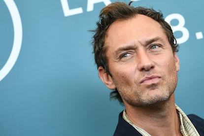 Jude Law, en la presentación de 'The New Pope' en el Festival de Venecia de 2019.