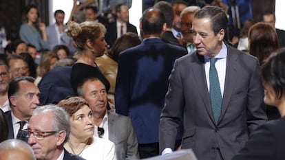 El expresidente de la Generalitat valenciana Eduardo Zaplana, en octubre de 2017.