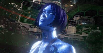 Imagen virtual de Cortana