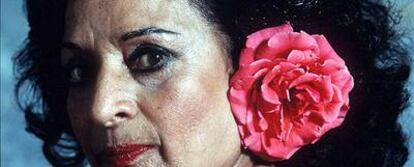 Lola Flores, en una imagen tomada en abril de 1994.