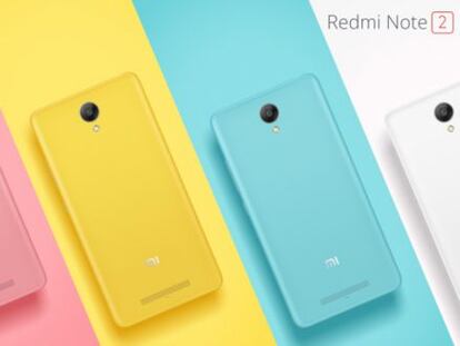 Xiaomi Redmi Note 2, el mayor competidor del Moto G 2015 por menos de 140 euros