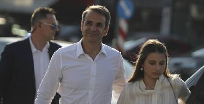 El líder del partido conservador Nueva Democracia, Kyriakos Mitsotakis.