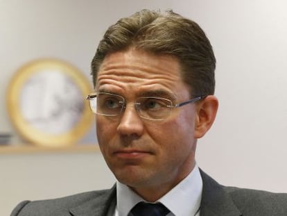 El vicepresidente de la Comisi&oacute;n, Jyrki Katainen, en diciembre. 