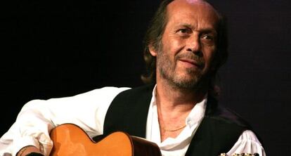 Paco de Luc&iacute;a durante una actuaci&oacute;n en el Festival World Music de Oslo.