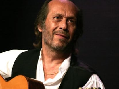 Paco de Lucía durante una actuación en el Festival World Music de Oslo.