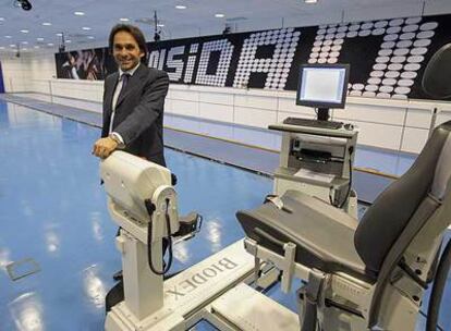 Walter di Salvo, en el centro Real Madrid Tec, del que es director.