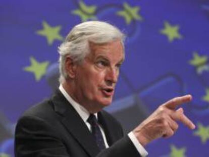El comisario europeo de Mercado Interior, Michael Barnier. EFE/Archivo
