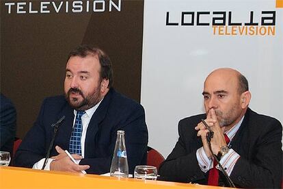 De izquierda a derecha, José Luis Sainz y Francisco Vélez.