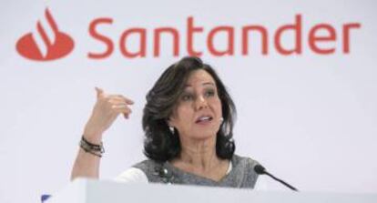 Ana Botín, presidenta de Banco Santander.