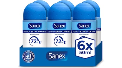 View of the lot of discounted deodorants on Amazon.