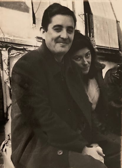 Almudena Grandes y Luis García Montero, en Madrid.